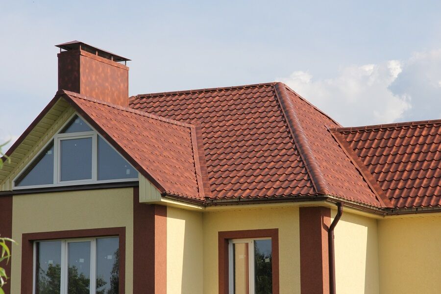 Металлочерепица Lamonterra X: пример объекта